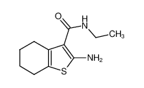 2-氨基-N-乙基-4,5,6,7-四氢-1-苯并噻吩-3-羧胺