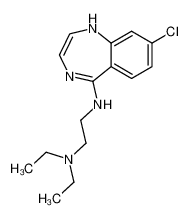 69063-12-3 N'-(8-chloro-1H-benzo[e][1,4]diazepin-5-yl)-N,N-diethyl-ethane-1,2-diamine