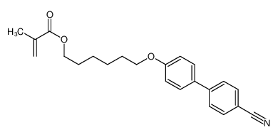 6-[4-(4-氰基苯基)苯氧基]己基 甲基丙烯酸酯