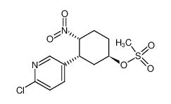 820215-82-5 methanesulfonic acid (1R,3R,4R)-3-(6-chloropyridin-3-yl)-4-nitrocyclohexyl ester