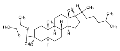 130474-23-6 structure, C33H60OS2