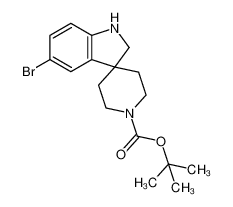 878167-55-6 structure, C17H23BrN2O2