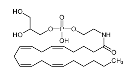 2,3-dihydroxypropyl 2-(icosa-5,8,11,14-tetraenoylamino)ethyl hydrogen phosphate