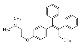 2-[4-(1,2-diphenylbut-1-enyl)phenoxy]-N,N-dimethylethanamine 7728-73-6