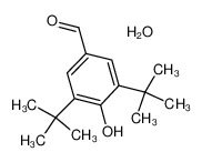 3,5-ditert-butyl-4-hydroxybenzaldehyde,hydrate 207226-32-2