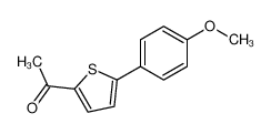 13918-67-7 1-[5-(4-methoxyphenyl)thiophene-2-yl]ethanone