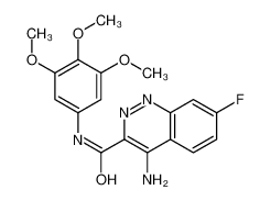 187231-60-3 structure, C18H17FN4O4