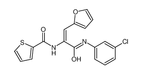 5866-66-0 structure, C18H13ClN2O3S