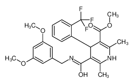 887406-99-7 structure, C26H27F3N2O5