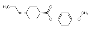 (4-甲氧基苯基) 4-丙基环己烷-1-羧酸酯