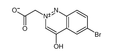 2-(6-bromo-4-oxo-1H-cinnolin-2-ium-2-yl)acetate