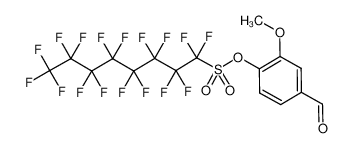 689247-71-0 structure, C16H7F17O5S