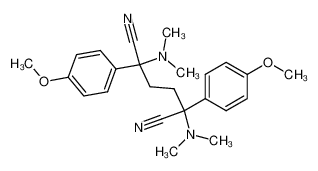 85356-16-7 spectrum, 2,5-Bis(dimethylamino)-2,5-bis(4-methoxyphenyl)adiponitrile