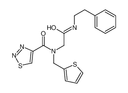 605639-04-1 structure, C18H18N4O2S2