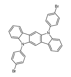 1571136-18-9 structure, C30H18Br2N2