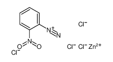 15636-56-3 structure, C6H4Cl4N3O2Zn-