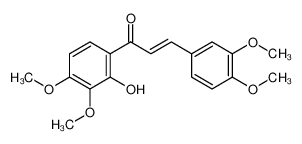 (E)-3-(3,4-dimethoxyphenyl)-1-(2-hydroxy-3,4-dimethoxyphenyl)prop-2-en-1-one