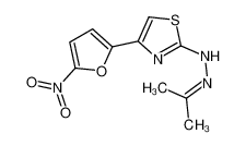 18523-69-8 2-(2-异亚丙基肼基)-4-(5-硝基-2-呋喃基)噻唑