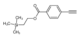 305818-79-5 spectrum, 3,3-dimethyl-3-silabutyl 4-ethynylbenzoate