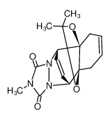 2,15,15-trimethyl-6,9-dihydro-5ac,9ac-[1,3]dioxapropano-5r,10c-etheno-[1,2,4]triazolo[1,2-a]phthalazine-1,3-dione