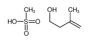80352-66-5 spectrum, methanesulfonic acid,3-methylbut-3-en-1-ol