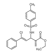 1254255-15-6 structure, C21H22ClNO4S