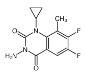 351368-44-0 structure, C12H11F2N3O2