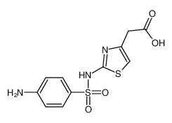 2-[[(4-氨基苯基)磺酰基]氨基]-4-噻唑乙酸