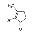 2-bromo-3-methylcyclopent-2-en-1-one 80963-36-6