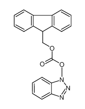 (9H-Fluoren-9-yl)methyl 1H-benzo[d][1,2,3]triazol-1-yl carbonate 82911-71-5