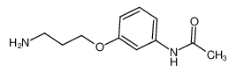 N-[3-(3-aminopropoxy)phenyl]acetamide 189683-22-5
