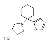 1-[1-(2-Thienyl)cyclohexyl]pyrrolidine Hydrochloride 22912-14-7
