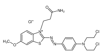 12221-37-3 structure, C21H24Cl3N5O2S