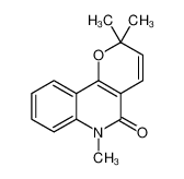 2,2,6-trimethylpyrano[3,2-c]quinolin-5-one 50333-13-6