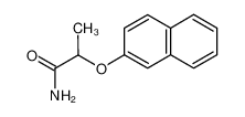 82162-90-1 spectrum, 2-(naphthalen-2-yloxy)propanamide