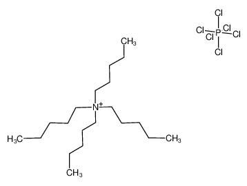 75396-91-7 structure, C20H44Cl6NP+