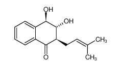 (2R,3R,4R)-3,4-Dihydroxy-2-(3-methyl-2-buten-1-yl)-3,4-dihydro-1( 2H)-naphthalenone 265644-24-4