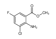 methyl 2-amino-3-chloro-5-fluorobenzoate 1184351-57-2