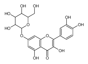 槲皮素-7-葡萄糖苷图片