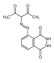 3-(1-Acetylacetonylazo)phthalhydrazide 109632-03-3