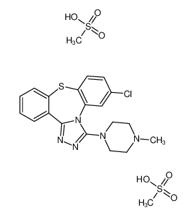 87245-48-5 structure, C21H26ClN5O6S3