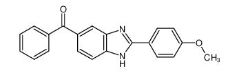 129545-19-3 [2-(4-methoxyphenyl)-1H-benzimidazol-5-yl]phenylmethanone