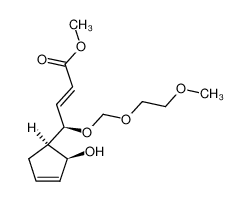 157918-03-1 methyl 4-(2-hydroxycyclopent-3-enyl)-4-methoxyethoxymethoxybut-2-enoate