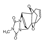 2-methyl-6,9-dihydro-5ac,9ac-[1,3]dioxapropano-5r,10c-etheno-[1,2,4]triazolo[1,2-a]phthalazine-1,3-dione