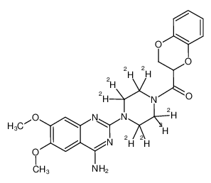 1126848-44-9 structure, C23H17D8N5O5