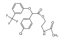 26718-25-2 structure, C19H17ClF3NO4