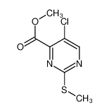 5-氯-2-(甲基硫代)嘧啶-4-羧酸甲酯