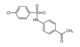 N-(4-Acetylphenyl)-4-chlorobenzenesulfonamide 72178-38-2