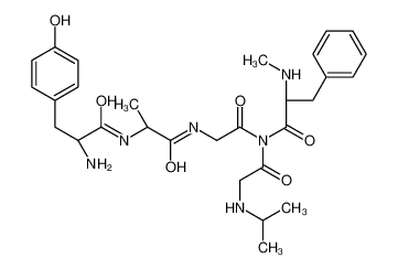 156125-05-2 structure, C29H40N6O6