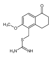 806607-37-4 (2-methoxy-5-oxo-5,6,7,8-tetrahydronaphthalen-1-yl)methyl carbamimidothioate